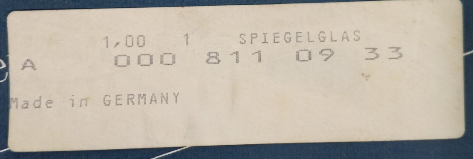 A 000 811 09 33 Mercedes-Benz Exterior Mirror Glass Genuine OEM - Image 4