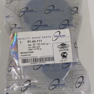 A 381 725 00 60 Trucktec 01.43.111 Window Crank