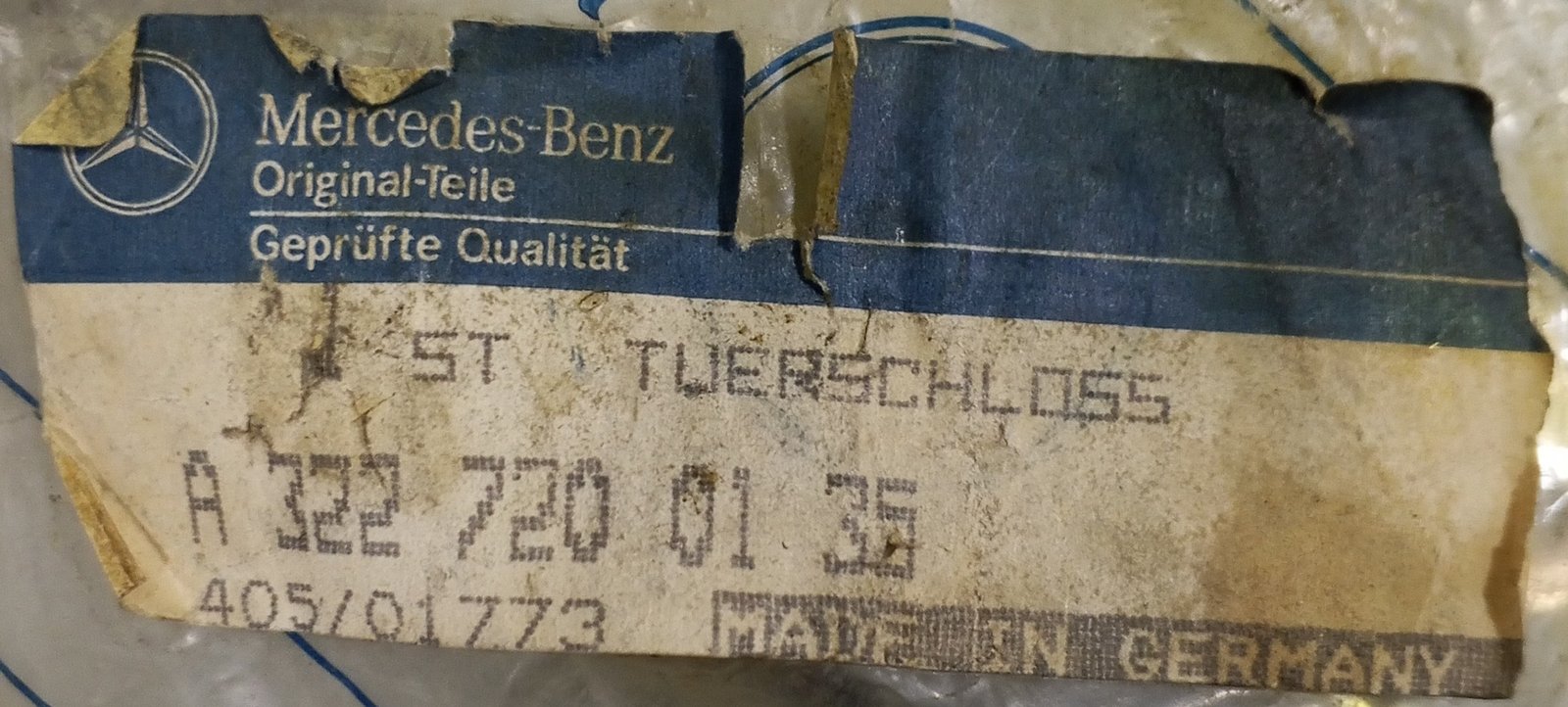 A 322 720 01 35 Interior Door Handle Mercedes-Benz Genuine - Image 6