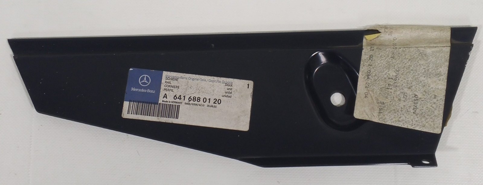 A 641 688 01 20 Mercedes Rail Genuine OEM Body Support