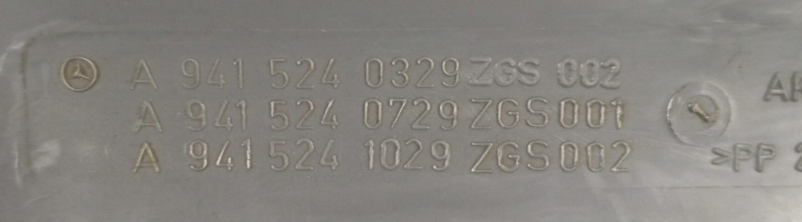 A 941 524 03 29 Mercedes Bracket Genuine OEM Support Part - Image 3