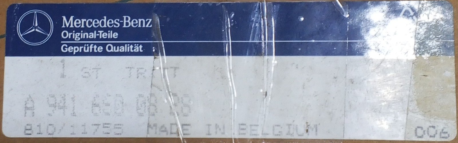 A 941 660 08 28 Mercedes-Benz Entry Step Panel Genuine OEM - Image 4