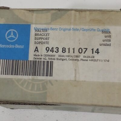 A 943 811 07 14 Mercedes-Benz Bracket Support Genuine OEM Mounting Holder