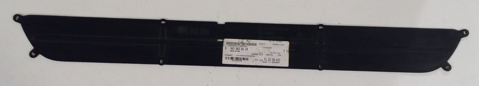 A 943 883 00 24 Mercedes Cover Genuine OEM Exterior Body Panel