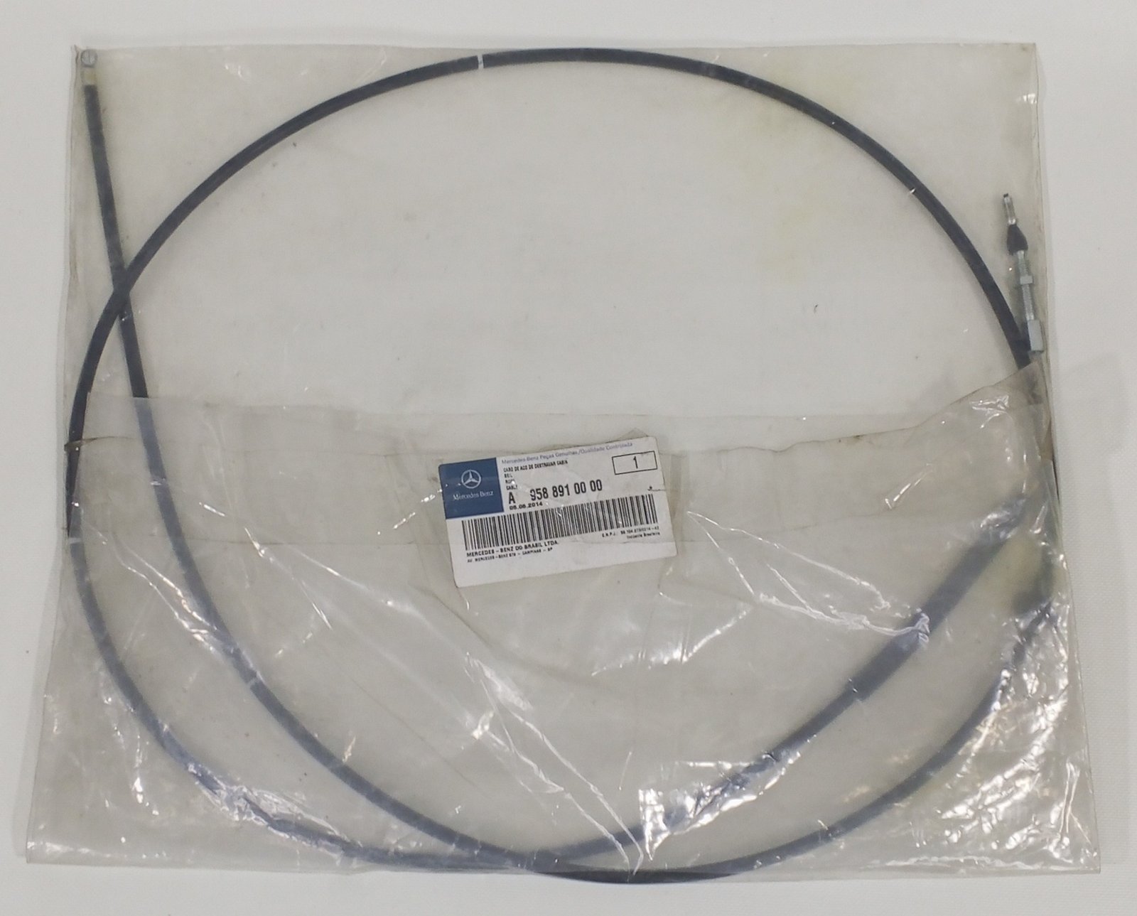 A 958 891 00 00 Mercedes Cabin Bonnet Cable Genuine OEM