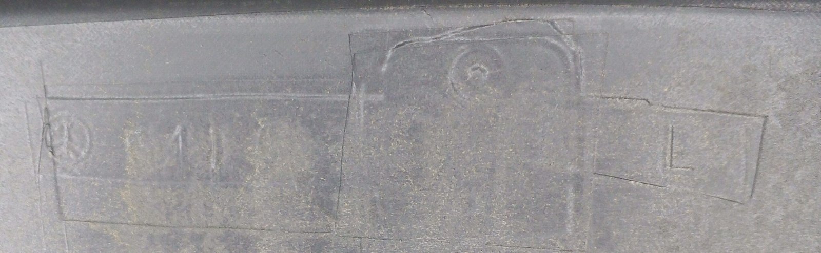 A 641 688 33 06 Mercedes Covering Panel Genuine OEM - Image 4