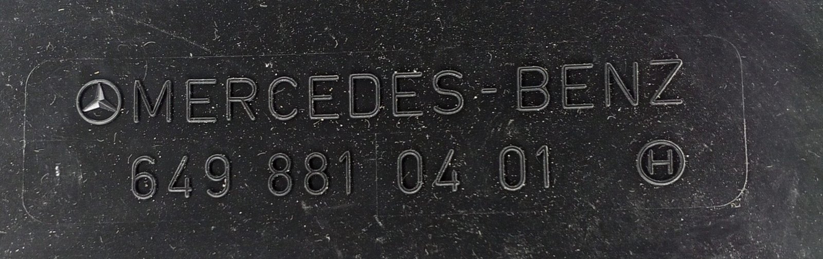 A 649 881 04 01 Mercedes Front Fender Genuine OEM - Image 4