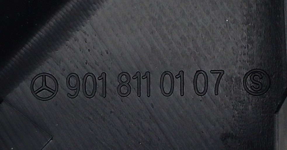 A 901 811 01 07 Mercedes Bumper Joint Cover Genuine OEM - Image 4