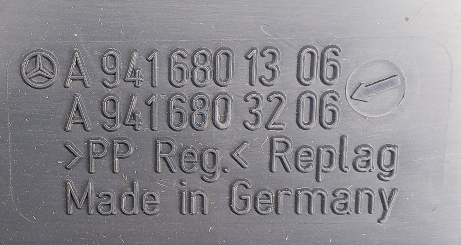 A 941 680 32 06 Mercedes Interior Panel Genuine OEM - Image 4