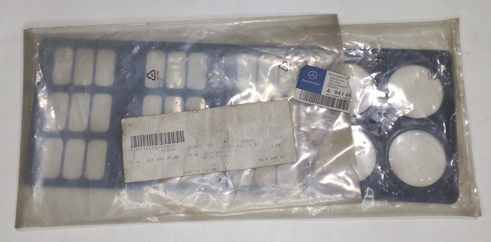 A 941 688 01 08 Mercedes Cover Genuine OEM