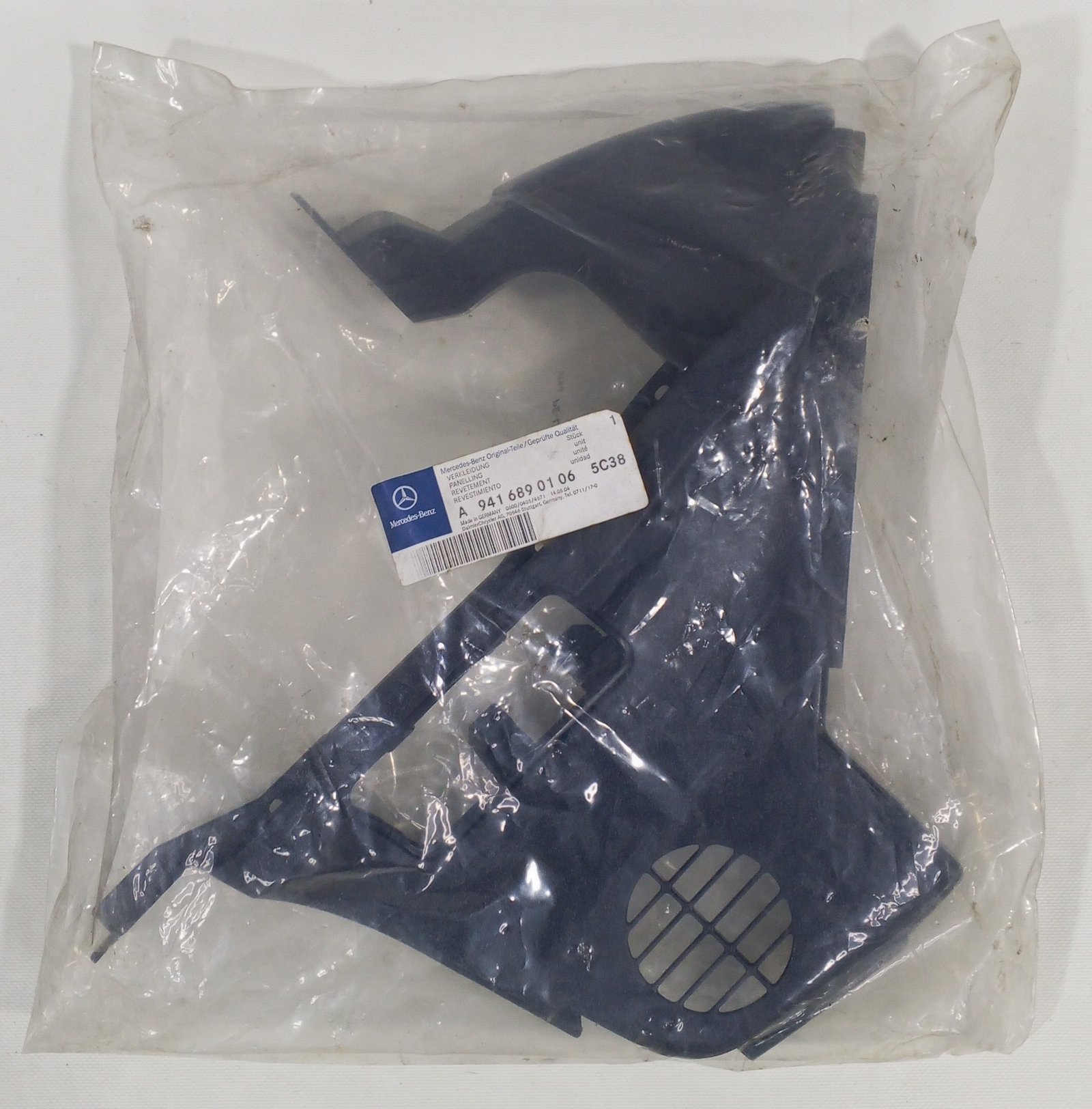 A 941 689 01 06 Mercedes Panel Trim Genuine OEM Verkleidung Cover