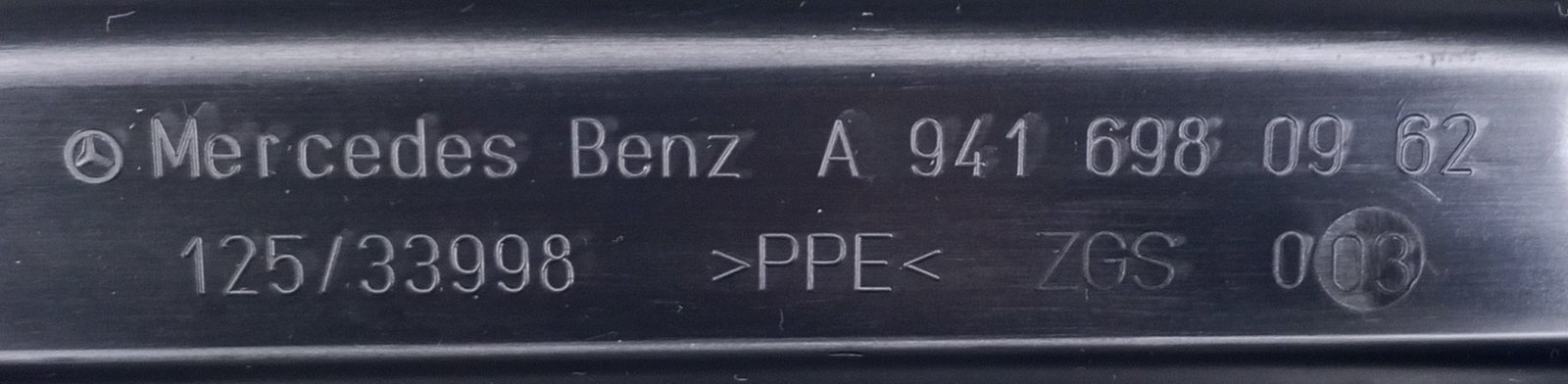 A 941 698 09 62 Mercedes Trim Moulding Genuine OEM - Image 4