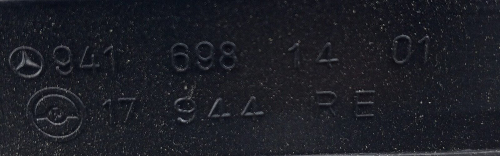 A 941 698 14 01 Mercedes Drip Moulding Genuine OEM - Image 4