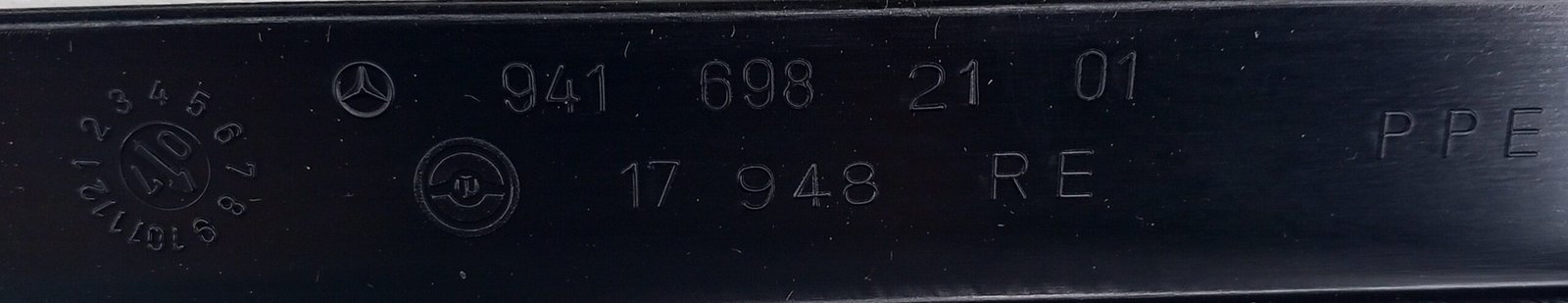 A 941 698 21 01 Mercedes Drip Moulding Genuine OEM - Image 4