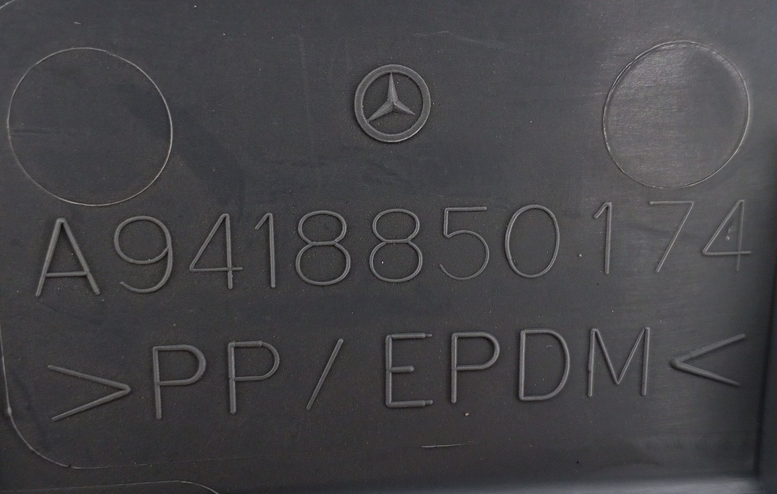 A 941 885 01 74 Mercedes Ornamental Cover Genuine OEM - Image 4