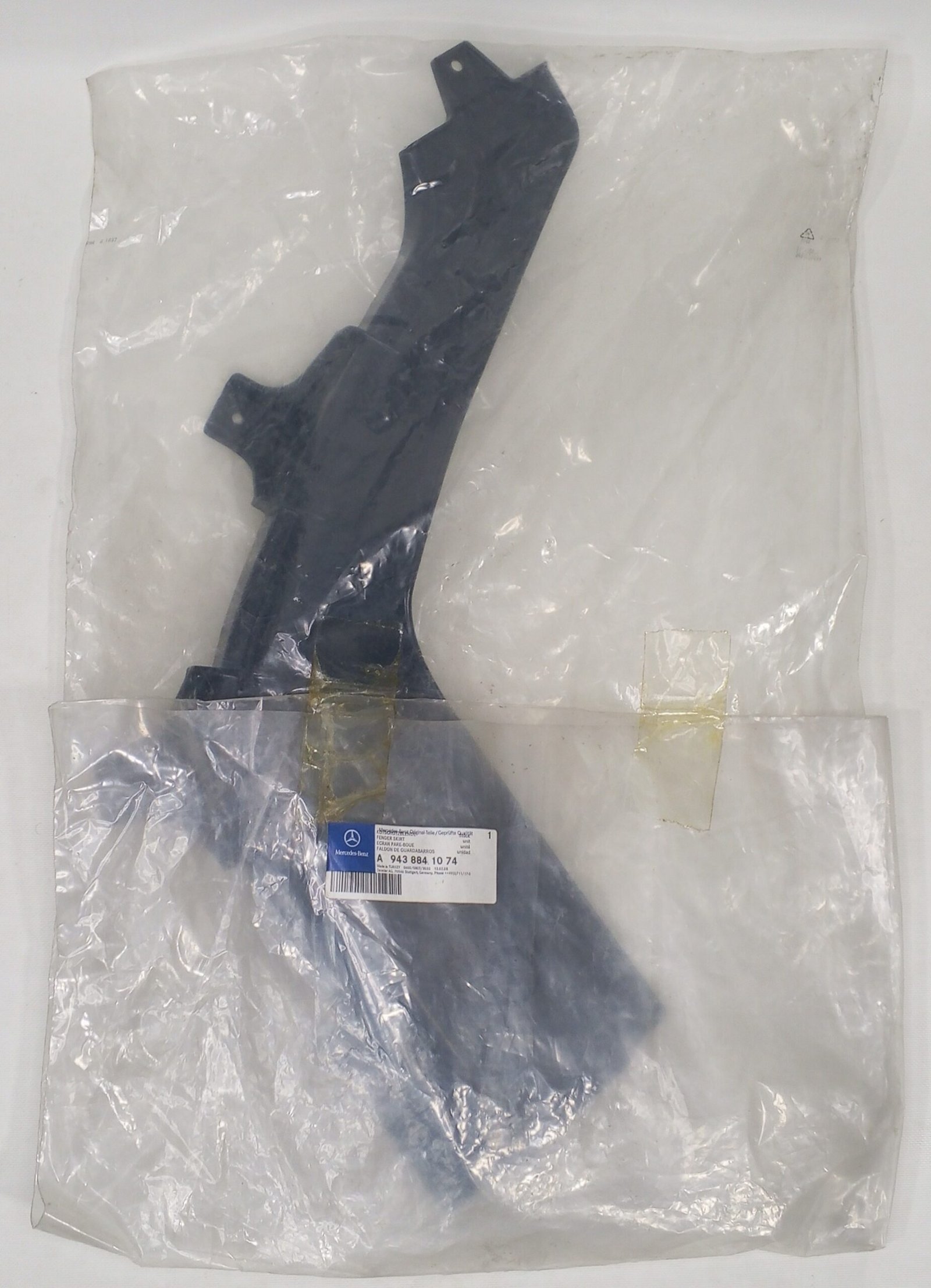 A 943 884 10 74 Mercedes Fender Skirt Genuine OEM