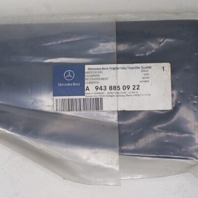 A 943 885 09 22 Mercedes Bumper Cover Genuine OEM