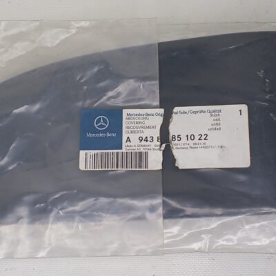 A 943 885 10 22 Mercedes Bumper Cover Genuine OEM