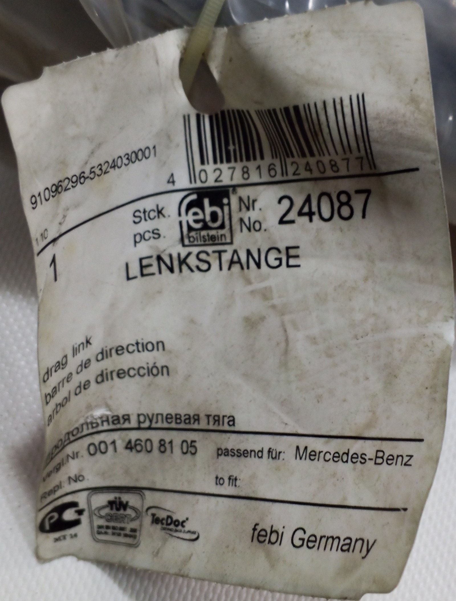24087 Febi Lenkstange Drag Link From Mercedes - Image 5