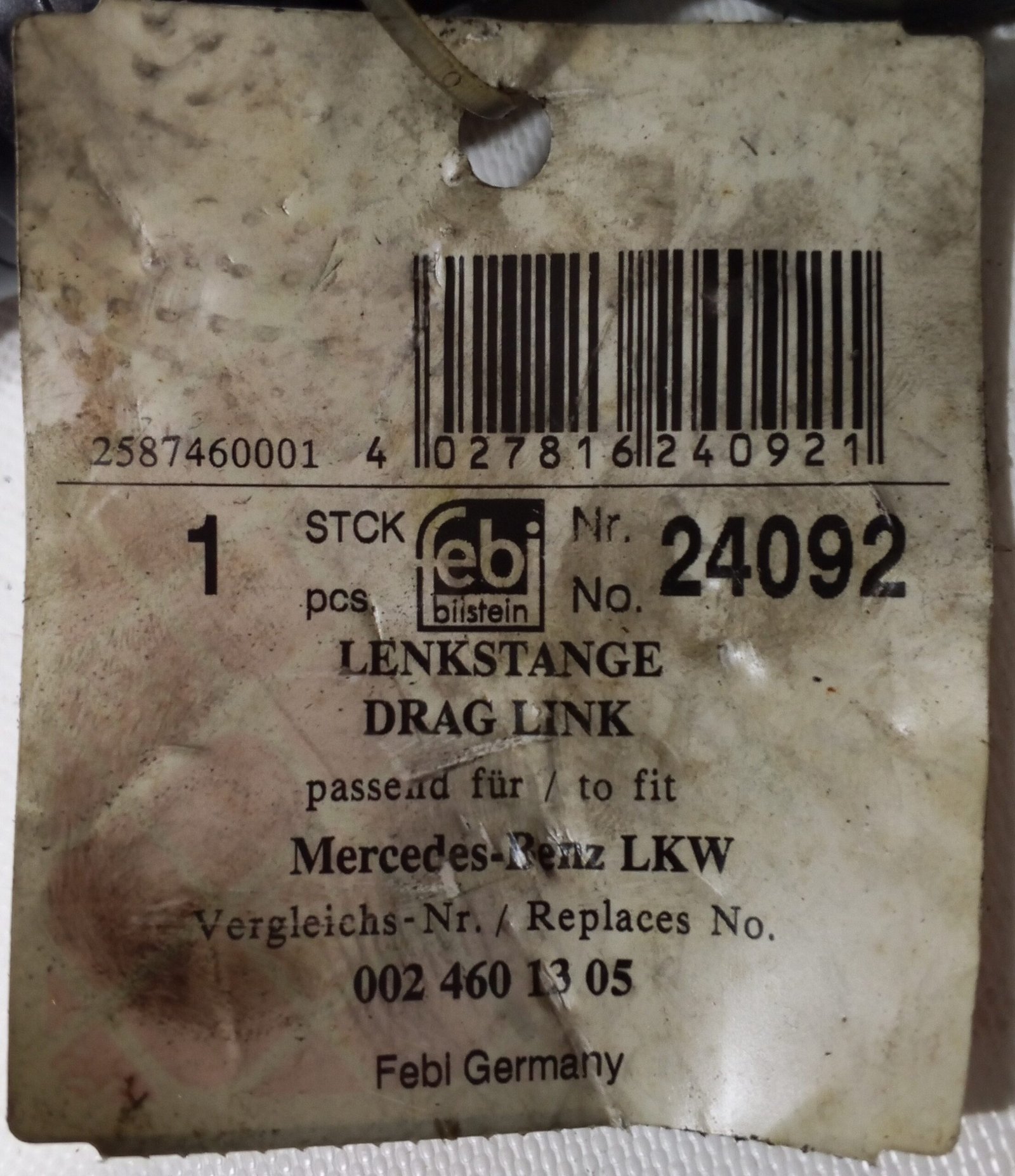 24092 Febi Lenkstange Drag Link From Mercedes - Image 4