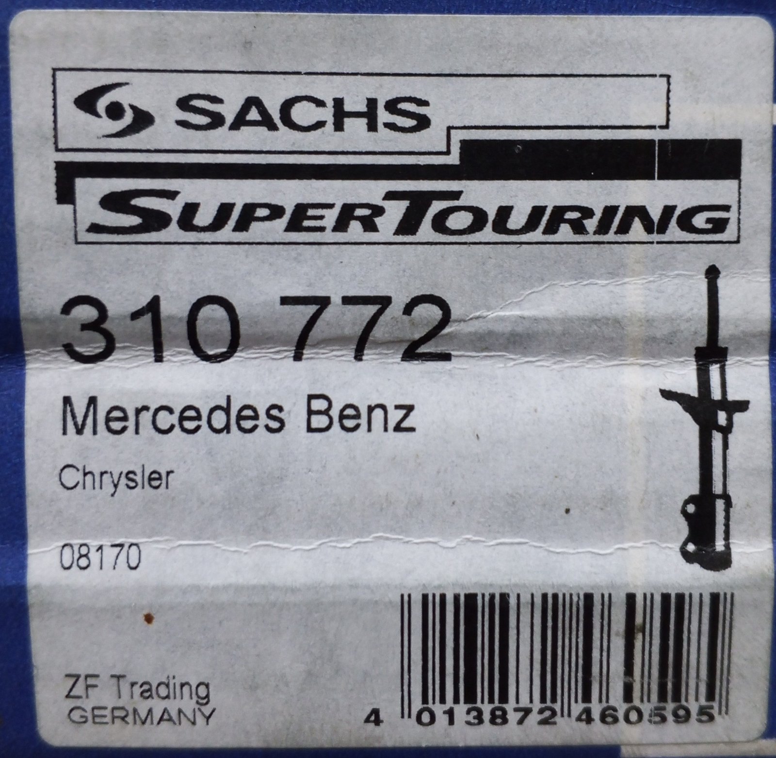 310 772 Sachs Shock Absorber From Mercedes - Image 5