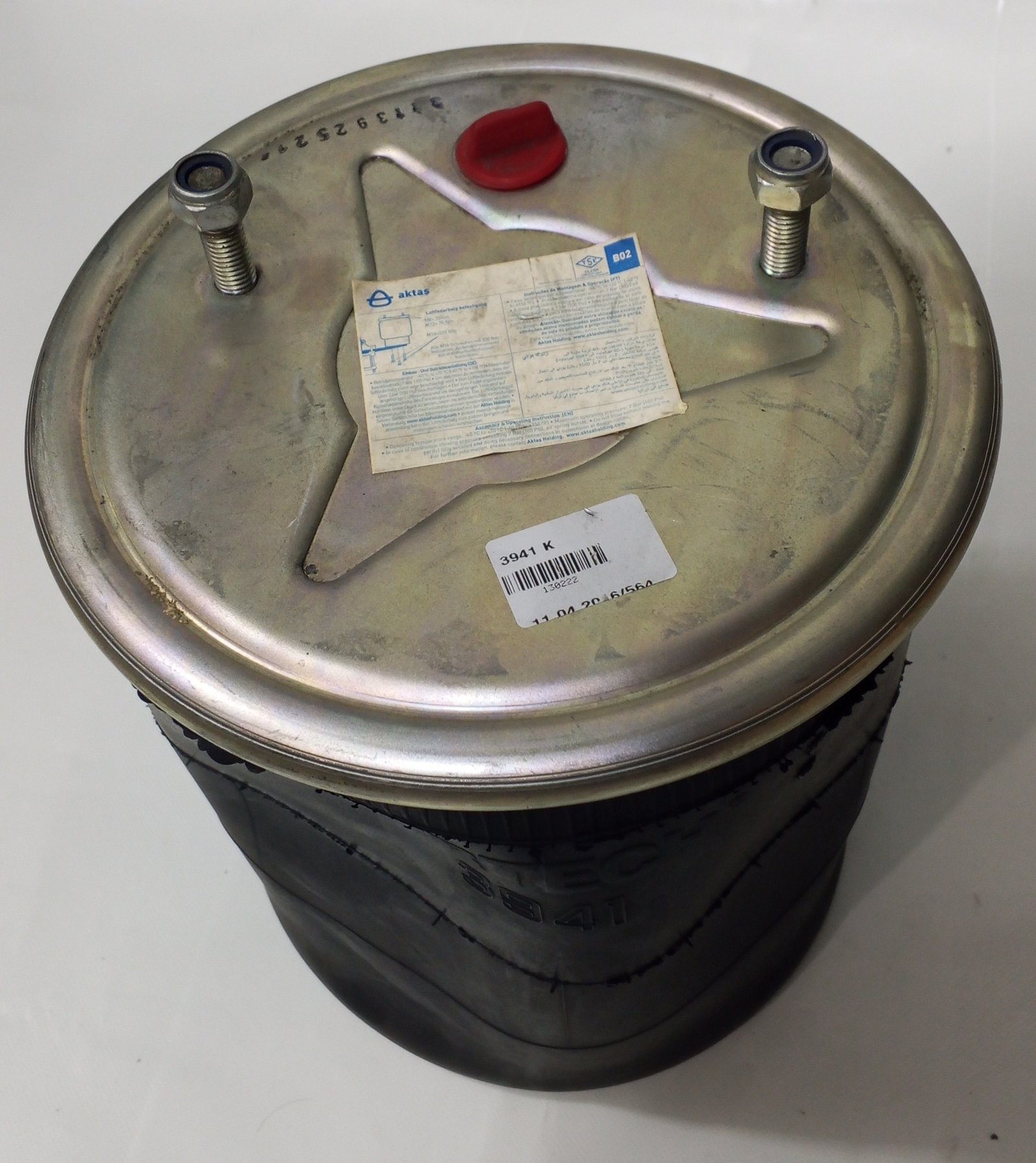 3941k Airtech Air Spring With Steel piston BPW - Image 3