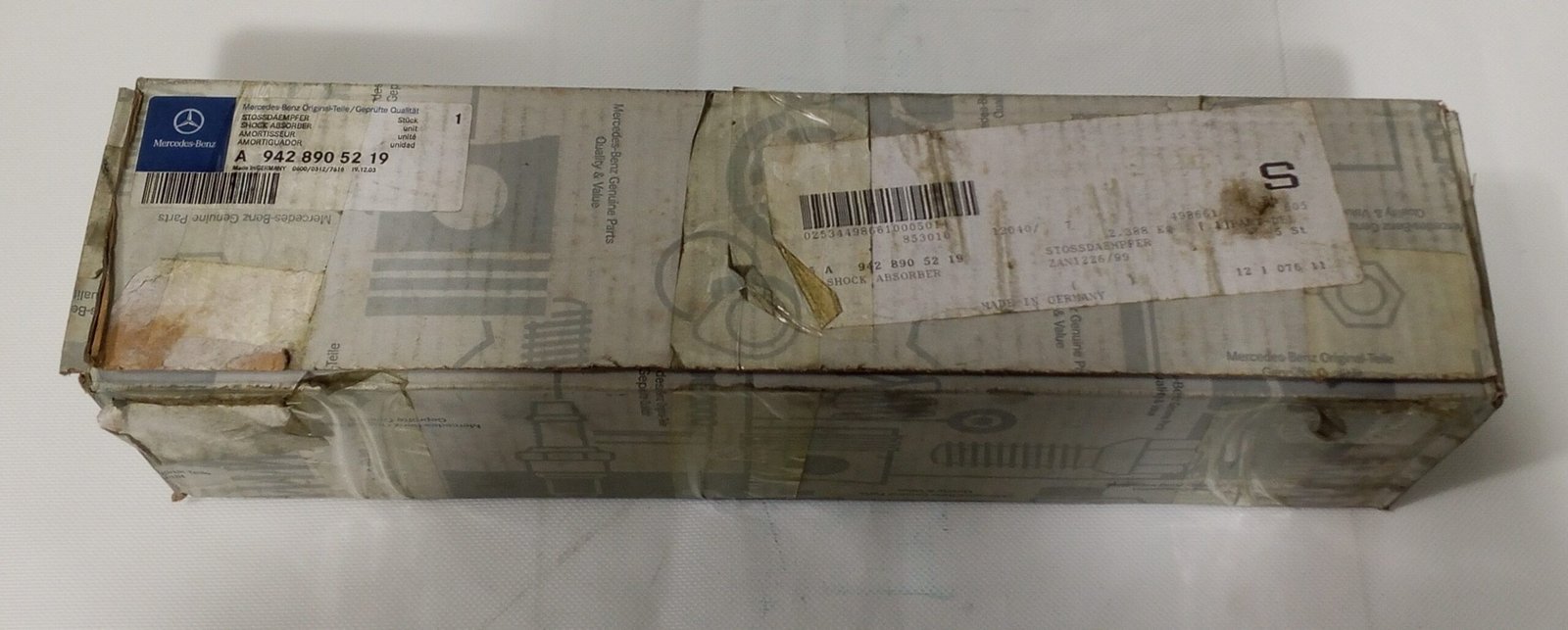 A9428905219 Shock Absorber With Air Bello Mercedes-Benz