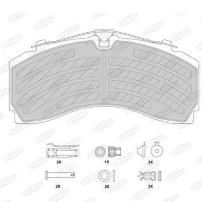 0064201420 Syl Diesel Brake Pad Set, Disc Brake