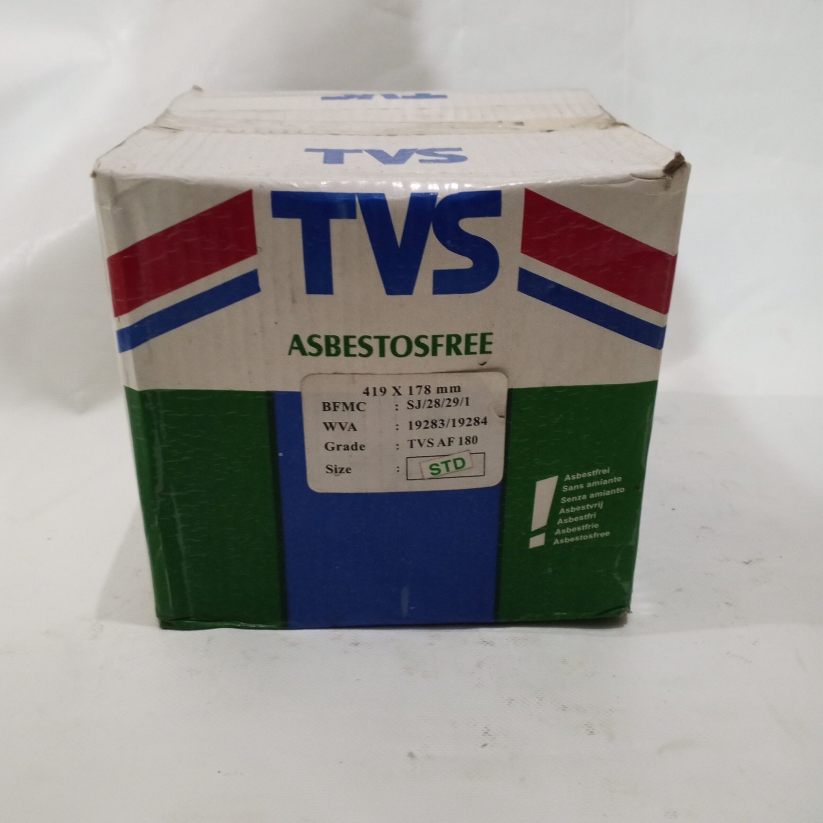 WVA19283/WVA19284 TVS Brake Lining, Drum Brake From SAF - Image 2