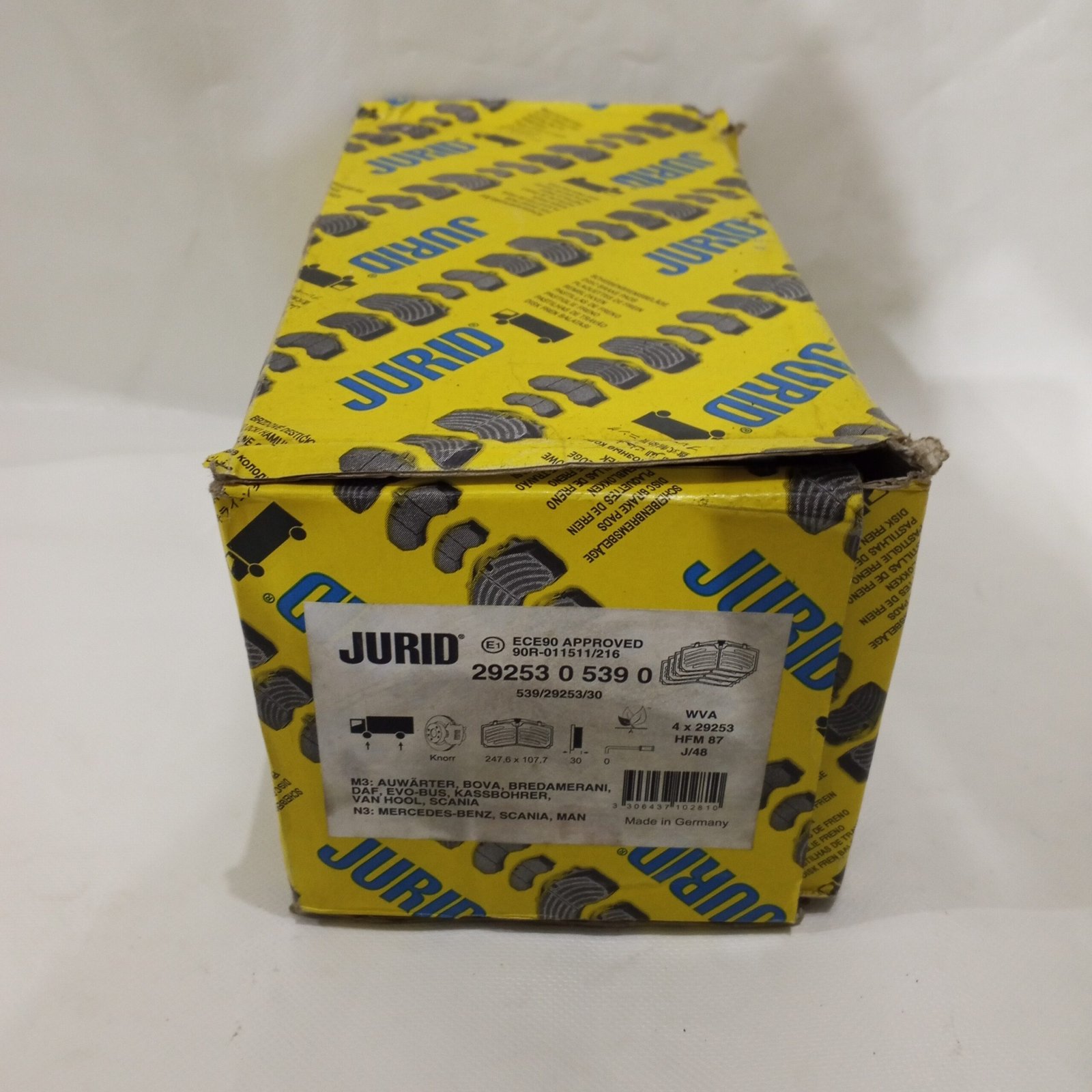 2925305390 Jurid Brake Pad Set, Disc Brake - Image 2