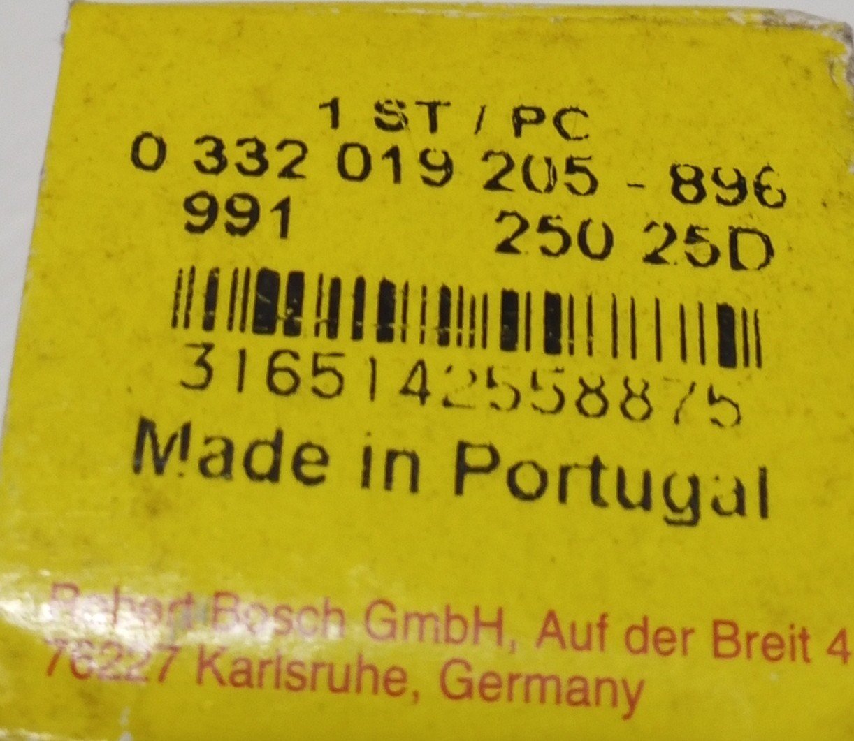 0332019205 BOSCH RELAY - Image 3