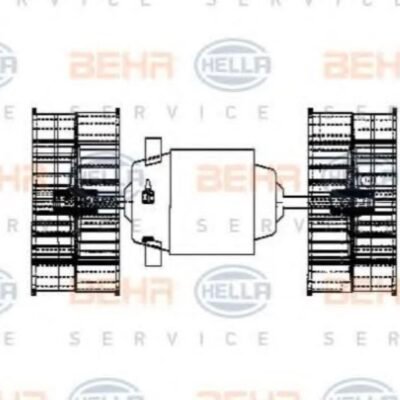 8EW009160-641 HELLA INTERIOR BLOWER