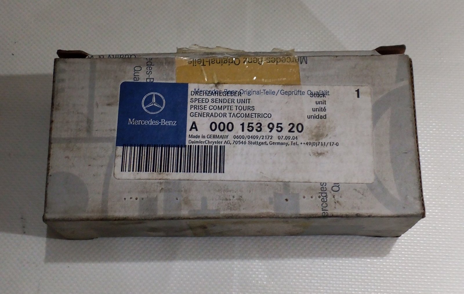 A0001539520 MERCEDES-BENZ SENSOR, ENGINE SPEED - Image 2