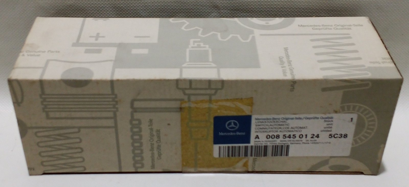 A0085450124 MERCEDES-BENZ STEERING COLUMN SWITCH - Image 2