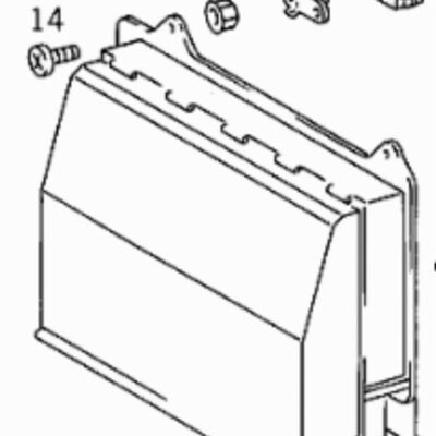 A6418300103 MERCEDES-BENZ HOUSING, CIRCULATING AIR