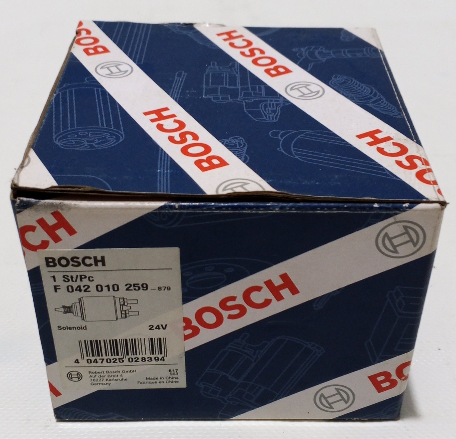 F042010259 BOSCH SOLENOID SWITCH, STARTER - Image 2