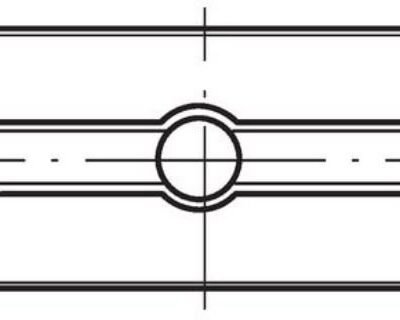 001 HL 10267 000 MAHLE CRANKSHAFT BEARING SHELL