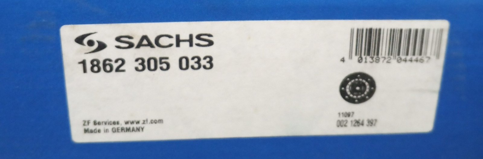 1862 305 033 SACHS CLUTCH DISC - Image 2