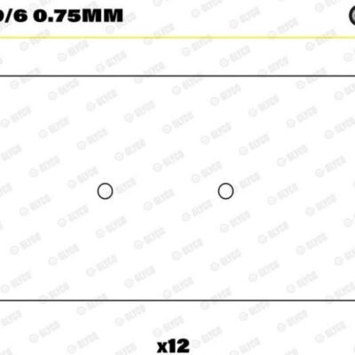 71-2549/06 0.75MM GLYCO CONNECTING ROD BEARING SHELL