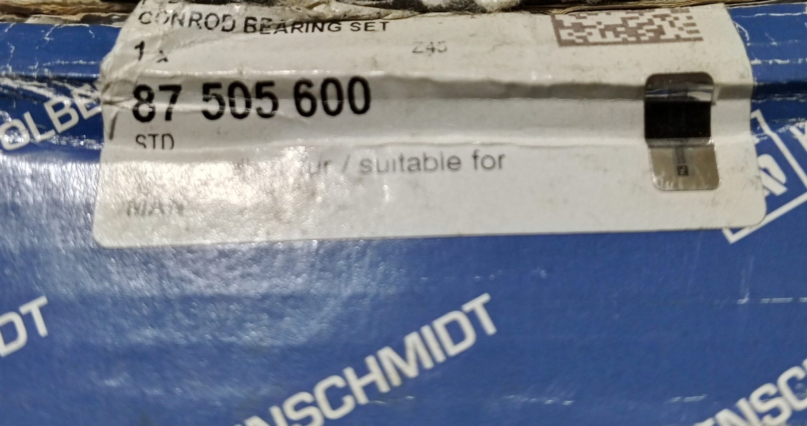 87 505 600 KS CONNECTING ROD BEARING SHELL - Image 2