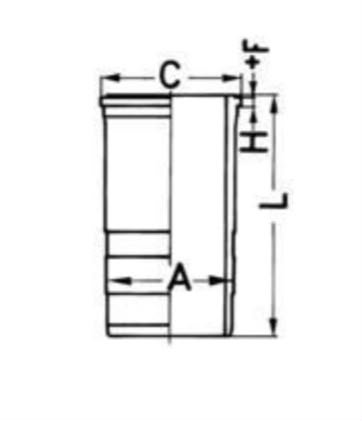 89 563 110 KS CYLINDER LINER