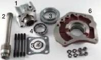 02.2610.B EUROTRADING COMPLETE P.T.O. KIT WITH LOW FLANGE & SHAFT 252MM