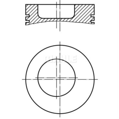 A3530301817 MERCEDES-BENZ PISTON