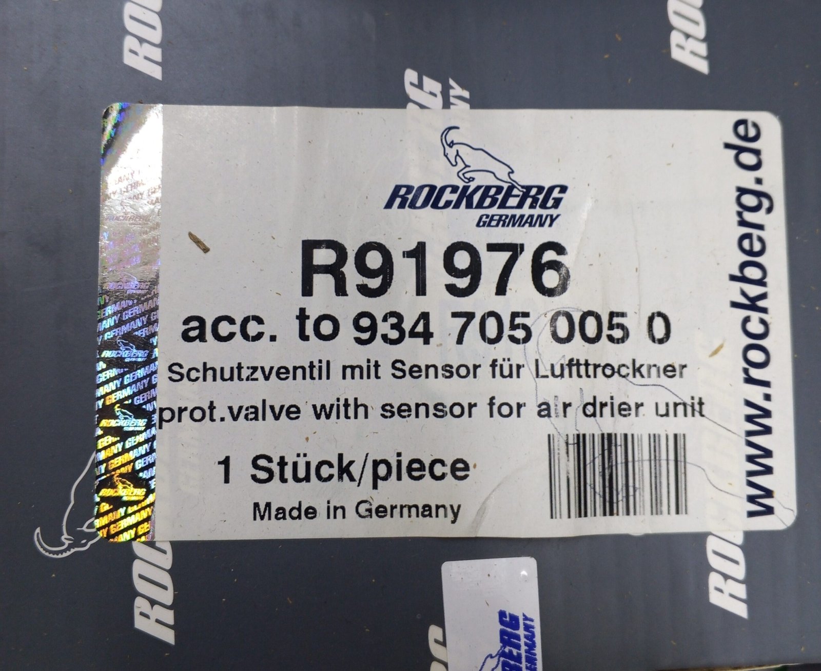 R91976 ROCKBERG QUADRUPLE PROTECTION VALVE - Image 2